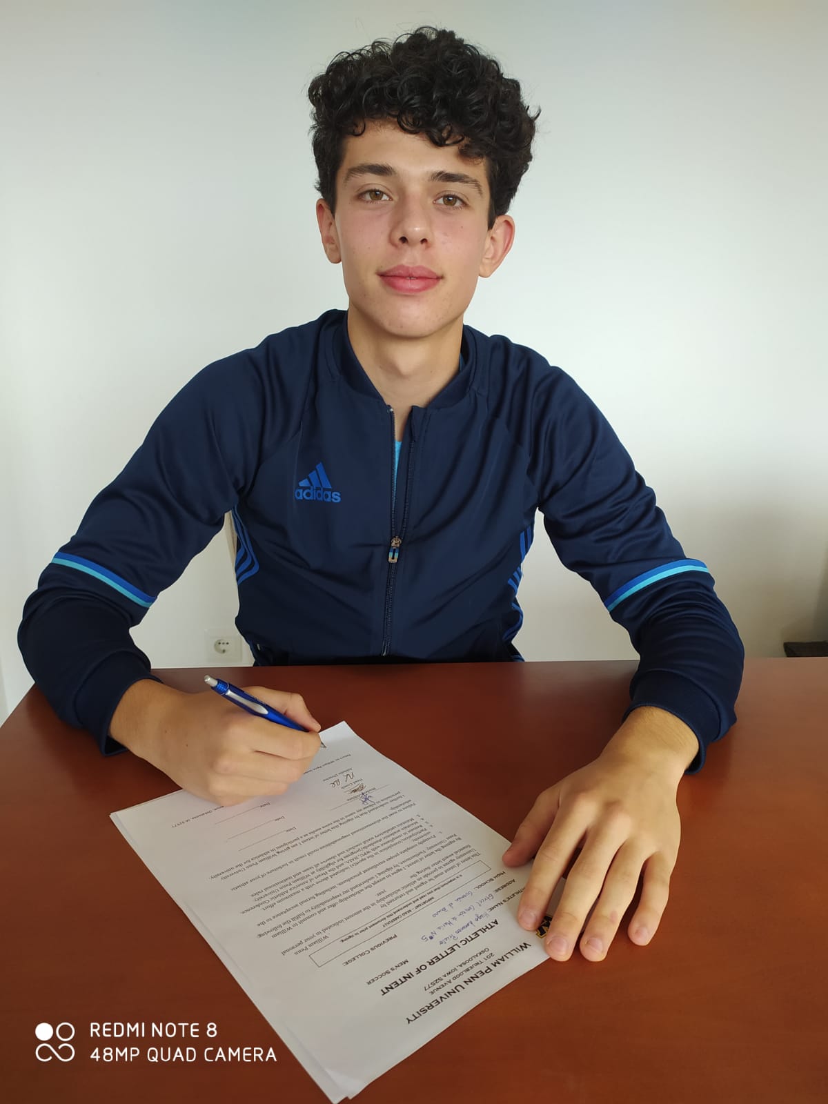 En este momento estás viendo Hugo Lorenzo estudiará en William Penn University gracias a una beca deportiva de fútbol.