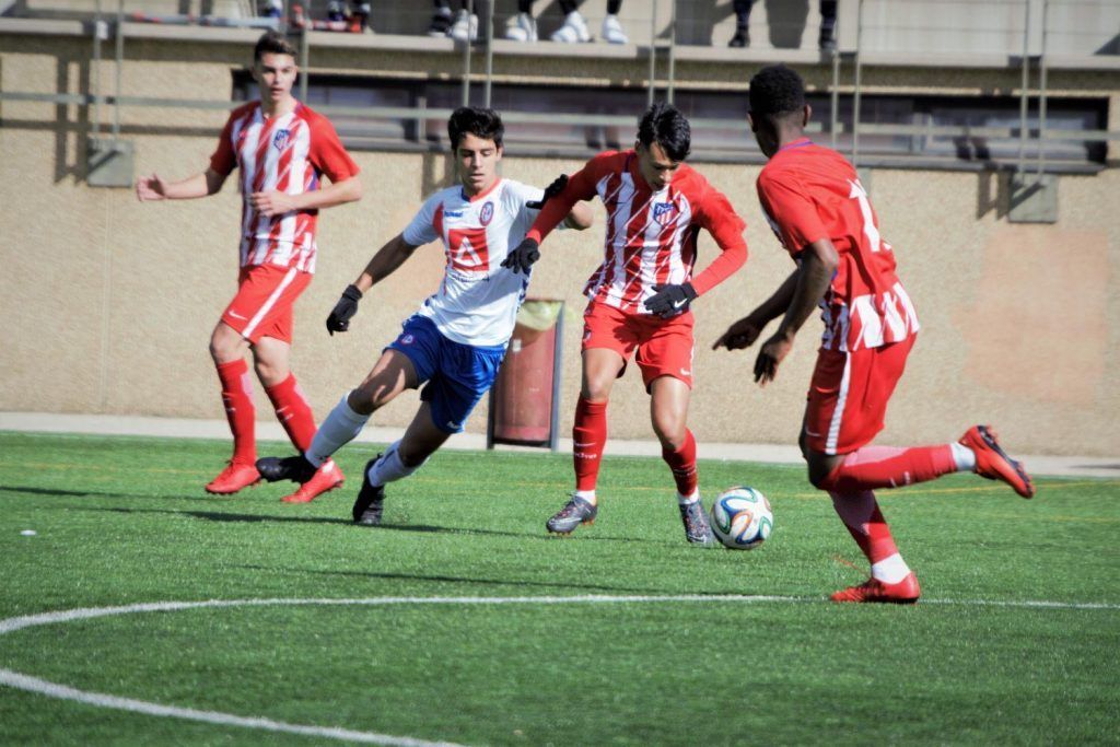 beca deportiva de fútbol