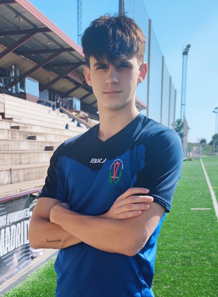 beca deportiva de fútbol