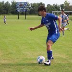 beca deportiva de fútbol
