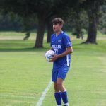 beca deportiva de fútbol