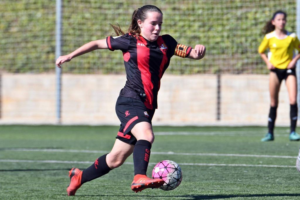 beca deportiva de fútbol